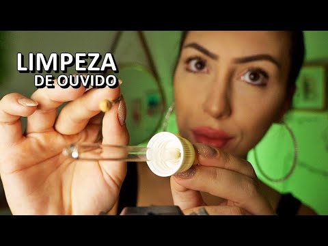 ASMR: LIMPEZA no seu OUVIDO | MEXENDO DENTRO DO SEU OUVIDO