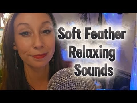 Feather ASMR Sleep Therapy 🕊️ Soft Mic Brushing & Tingle Triggers