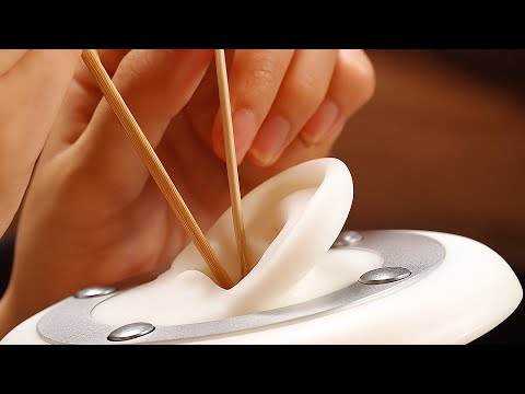 ASMR 껍질 귀지 떼어내는 소리 대박임;; 귀청소 (노토킹)