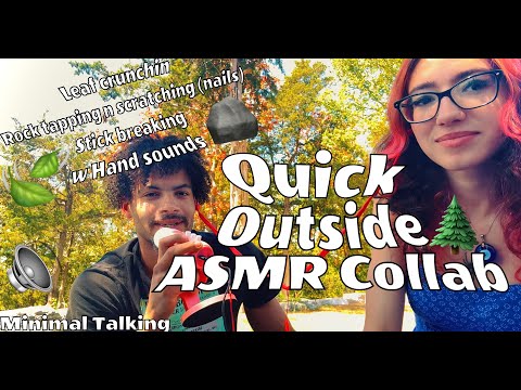 🌤️Quick Outside ASMR sounds Collab🌲