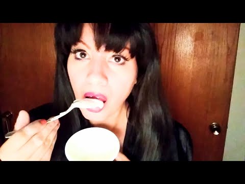 YOGURT Before bed asmr.