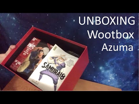 {ASMR} Unboxing Wootbox Azuma