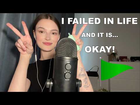 ASMR I failed in life... or no? (clicky whisper)