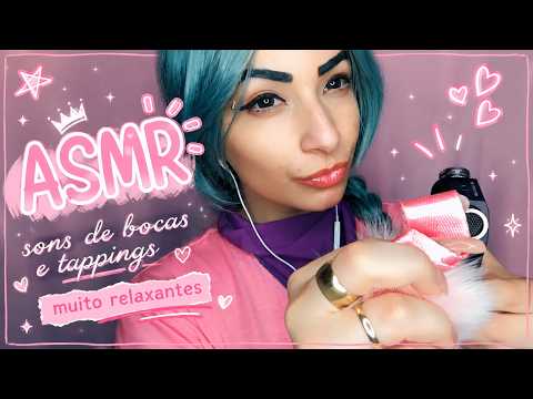 ASMR 💗 Bulma te Faz Relaxar | Sons de Boca, Tapping & Muito Sono ✨