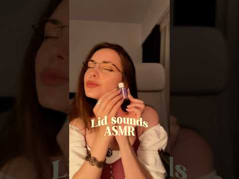 Lid sounds ASMR ✨ #asmr #asmrsounds #asmrvideo #asmrreels #lidsounds
