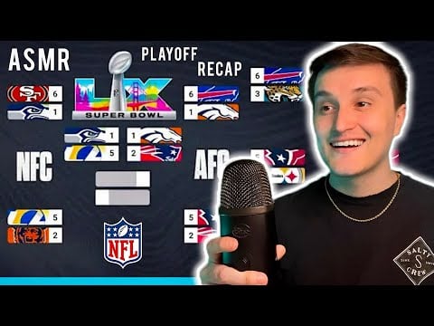 ASMR | NFL Football Playoffs Divisional Round Recap 🏈💤 (whisper ramble)