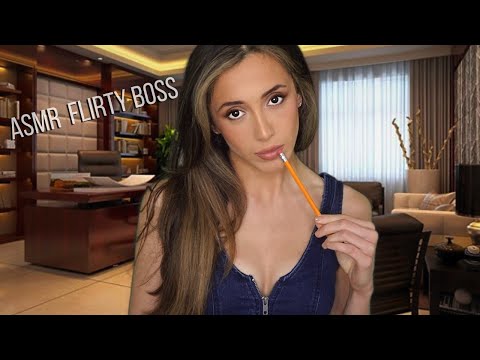 ASMR Flirty Boss | whispered