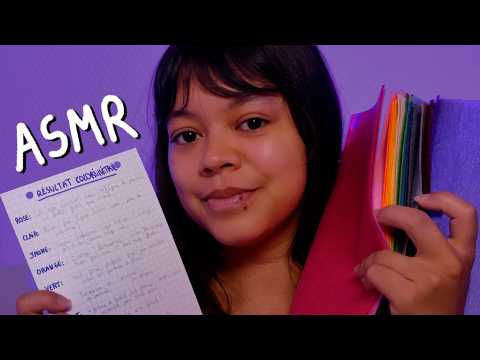 Analyse complète de ta colorimétrie 🎨📝 ROLEPLAY ASMR FR