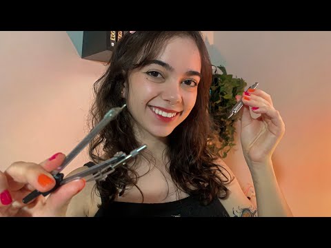 ASMR | Desenhando no seu rosto