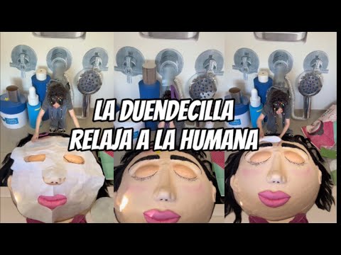 La Duendecilla consiente a su Humana  #asmr #skincare #relax 