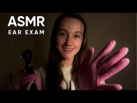 ASMR Ear Exam | Ear Cleaning & Hearing Test 👩‍⚕️🎧