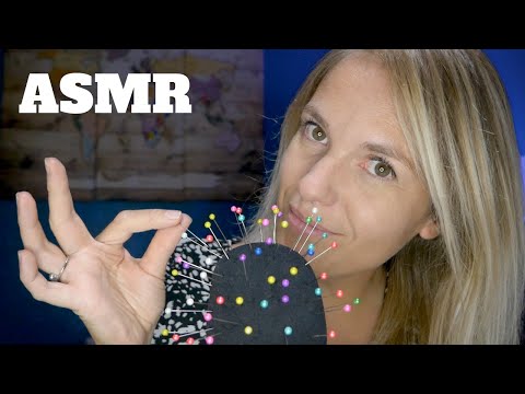 ASMR FR📍 Acupuncture RELAXANTE sur mon Blue Yeti + bla-bla
