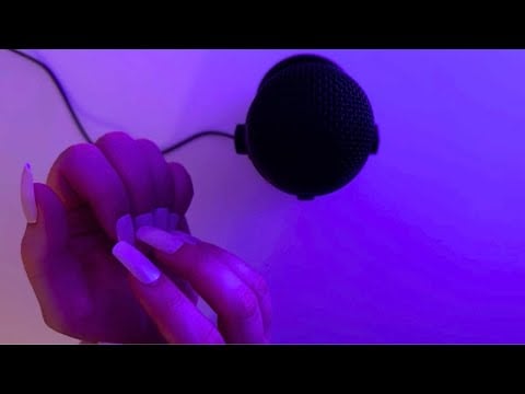 Sleepy ASMR Fingertips | Nail Scratching & Relaxing Hand Sounds
