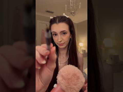 ASMR drawing on your beautiful face✏️  #asmrforsleep #notalkingasmr #asmrpersonalattention #sleepaid