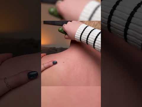 POV ASMR: Your Hands Give the Perfect Back Massage 🔥#asmr