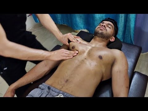 ASMR Chest Massage & Neck Massage