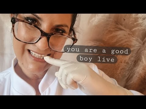 ASMR Alex keeper is live YOU ARE SUCH A GOOD BOY. WELL MOST OF YOU  he he