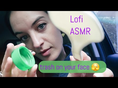 ASMR making you my trash (actual camera touching)