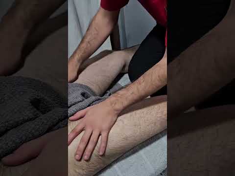 DEEP RELAXING FRONT LEG TURKISH MASSAGE THERAPY #shorts  #asmr #relaxing  #massage #handtherapy