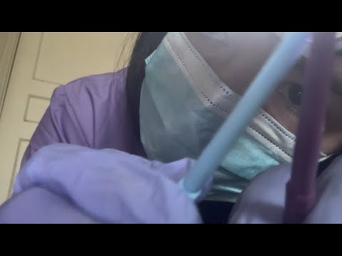 ASMR dental role play 🦷🪥 | up close personal attention