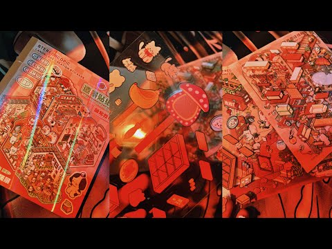 Libro de stickers 🐈💓✨| Tapping | Susurros relajantes | Andrea ASMR 🦋