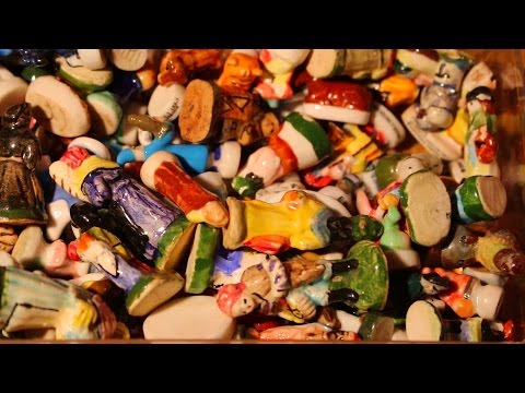 Boîte remplie de fêves [ ASMR ]