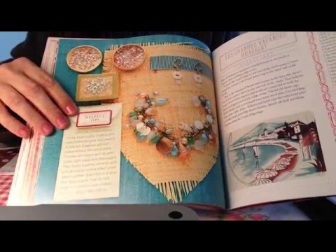 ASMR - Slow, quiet page turning; whispered commentary