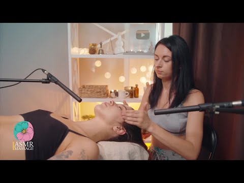Slow ASMR Massage on the Table by Anna