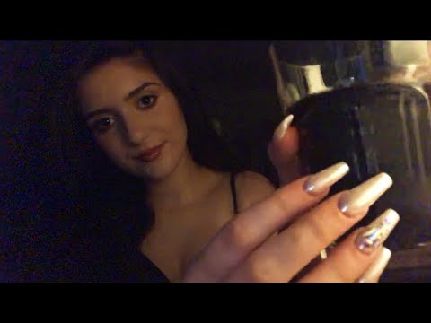 [ASMR] tapping on random items, screen tapping, nail tapping + whispering ♡  [lofi]