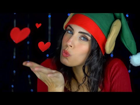 ASMR 💋 KISS SOUNDS e MOUTH SOUNDS • Close Up Ear to Ear