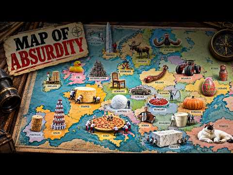 The Weirdest World Record in Every European Country | ASMR
