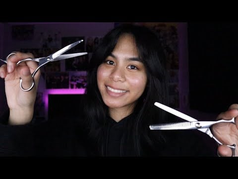 ASMR 5 minute haircut! (fast and relaxing)