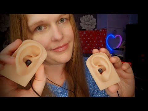 ASMR | Pressed Mouth Sounds ✧ Ear Digging & Gentle Whispers.