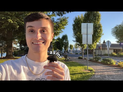 ASMR Around The Town 🏡💤 (asmr in public)