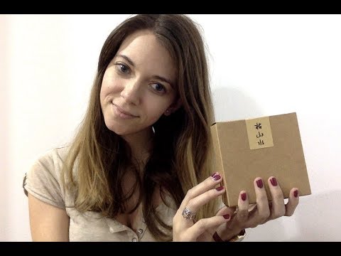 ASMR. Unboxing. Sonidos de cartón, madera, plástico, piedra... Jardín zen de ICN. En español