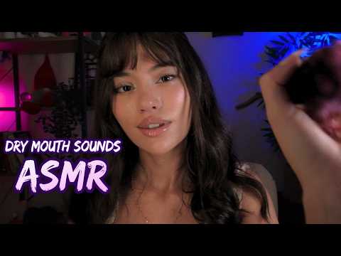 ASMR - DRY Mouth Sounds, Face Triggers 😴