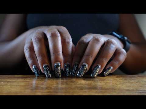 ASMR Table Tapping + Scratching