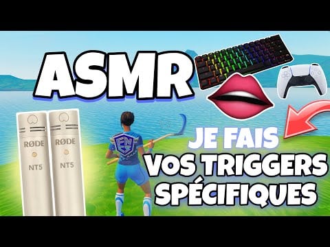 ASMR Français • JE FAIS VOS TRIGGERS SPÉCIFIQUES PRÉFÉRÉES POUR DORMIR VITE ! 😴(rode nt5)