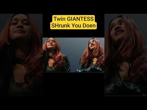 Giantess Twins Abducts You #asmrroleplay #giantessroleplay #leathercatsuit