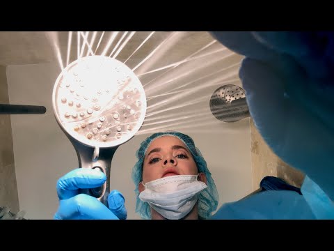ASMR Hospital Lice Check & Scalp Exam | Washing Your Hair | Medical Roleplay