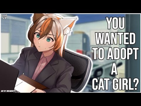 3DIO ASMR | Visiting a Catgirl Adoption Agency 🐈💻| Typing, Tapping and Fur Petting