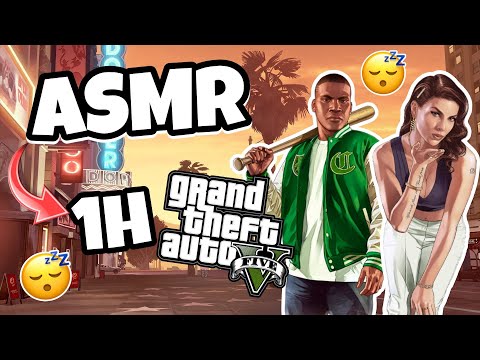 ASMR Français • 1h de CHUCHOTEMENTS TRÈS PUISSANTS sur GTA 5 😴💤 (bruits de bouches ✨)