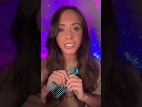 Popular Girl Fixes Your Hair #asmr