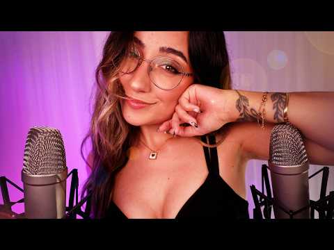 ASMR | Pure Whispers in Your Ears + Gentle Face Touching 💖