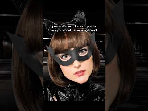 pov: catwoman kidnaps you to ask you about her missing friend #asmr