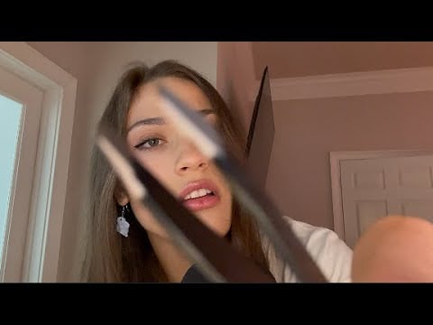 Plucking away and EATING your Thoughts | Mouth Sounds | ASMR