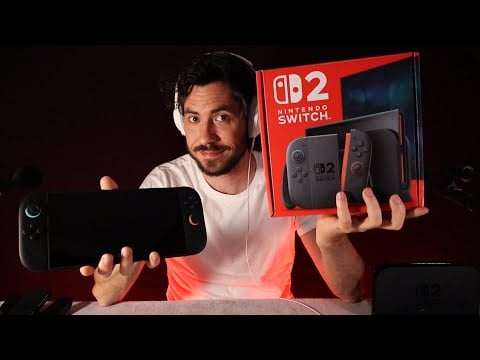 ASMR j'ai acheté la SWITCH 2