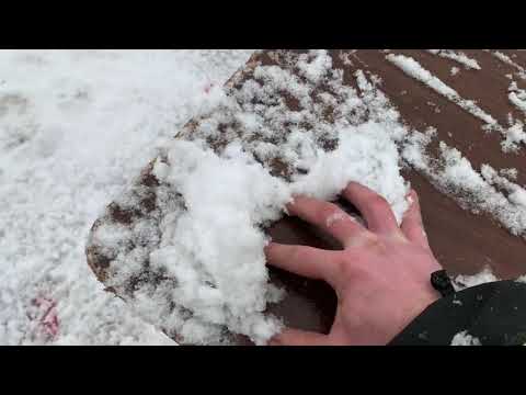 Satisfying ASMR With Packing Snow