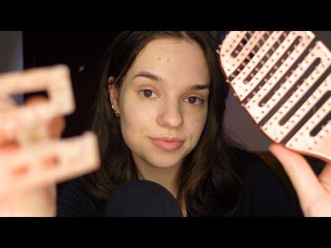 visual ASMR triggers on your face | mouth sounds | personal attention & close up