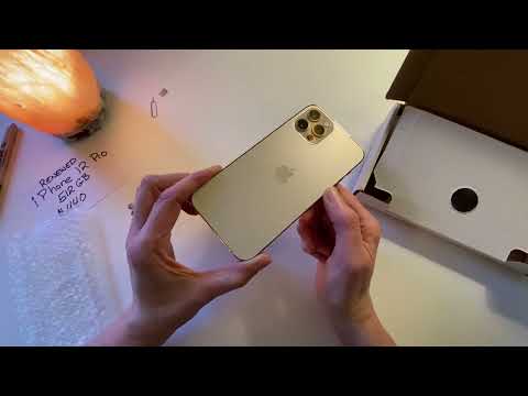 ASMR Unboxing iPhone 12 Renewed from Amazon - Soft Spoken